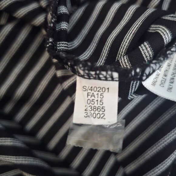 Greg Norman For Tasso Elba Five Iron Play Dry Striped Short Sleeve Polo Shirt M - Picture 8 of 11